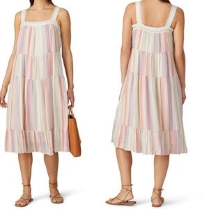 Rails Scoop Neck Striped Dress Add to Hearts Size Medium